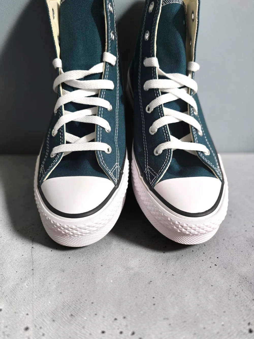 Converse EVA Lift Darkly Jade Big Kids 7 New Damaged Box